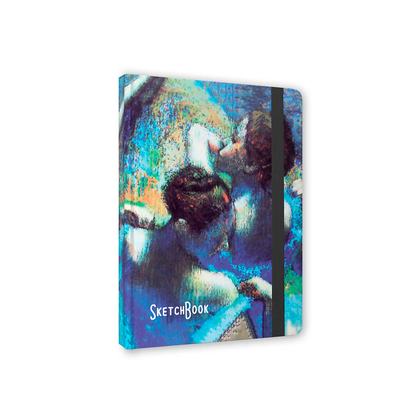 Изображение товара ПРОФ-ПРЕСС Скетчбук А5, 80 листов, Голубые танцовщицы