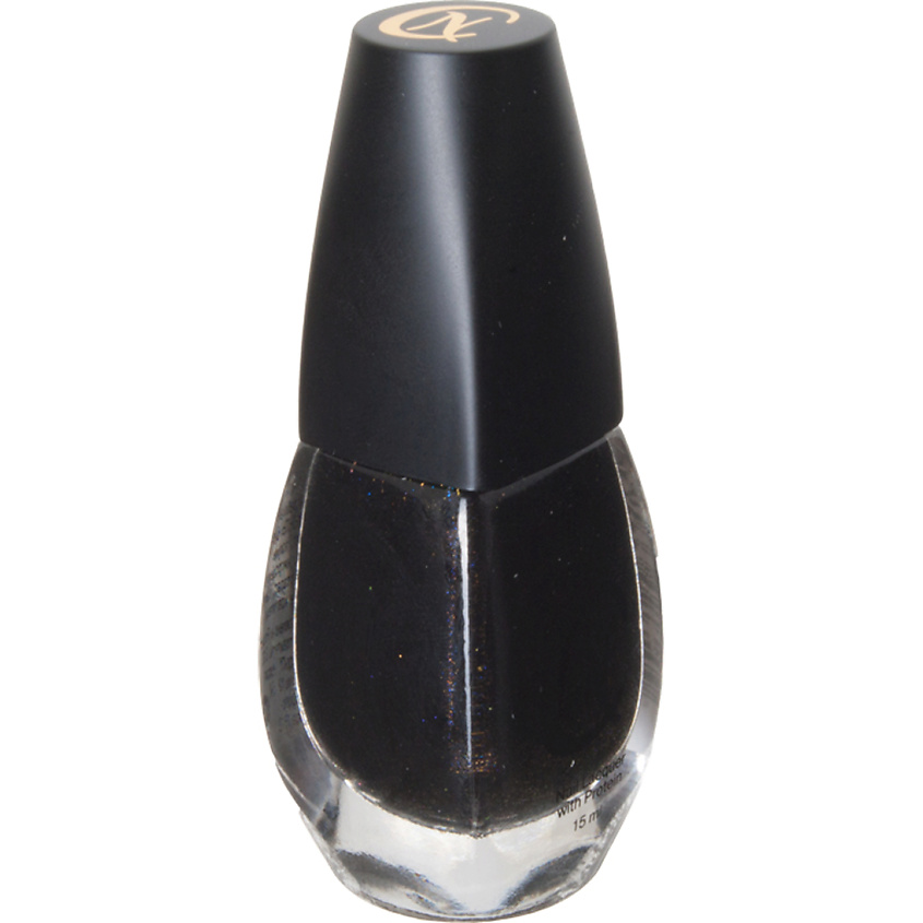 Изображение товара CHATTE NOIRE Лак для ногтей Хамелеон Dark 413 черный с перламутром 15ml