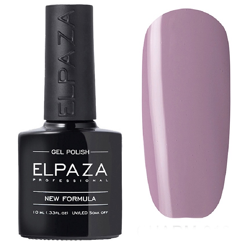 Изображение товара ELPAZA PROFESSIONAL Гель-лак для ногтей CHARM, цвет: Сиреневый 010