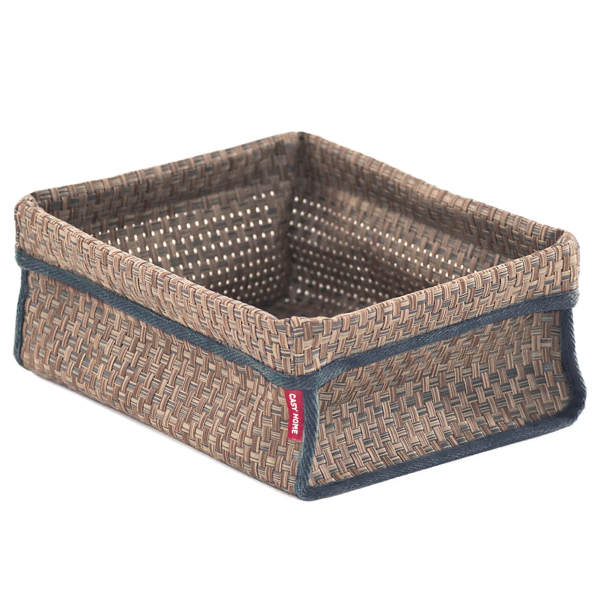 Изображение товара Корзина для хранения CASY HOME AB-021 26х20х10 см коричневая для мелочей