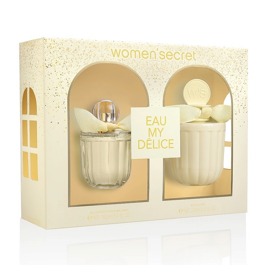 Изображение товара WOMEN'SECRET Подарочный набор женский My Delice, Туалетная вода, спрей 100 мл + лосьон для тела, 200 мл