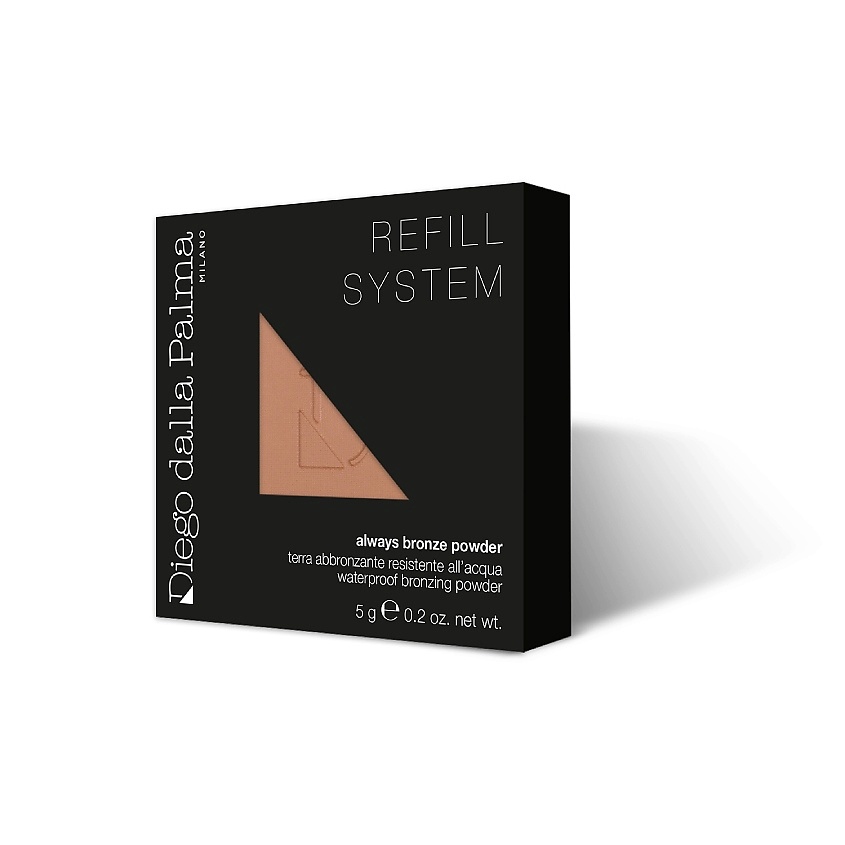 Изображение товара DIEGO DALLA PALMA MILANO Пудра-бронзатор водостойкая Always Bronze Powder Refill System, № 112 5 г