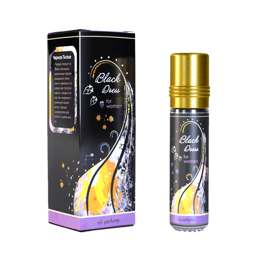 Изображение товара SHAMS NATURAL OILS Парфюмерное масло Black Dress, 10 мл