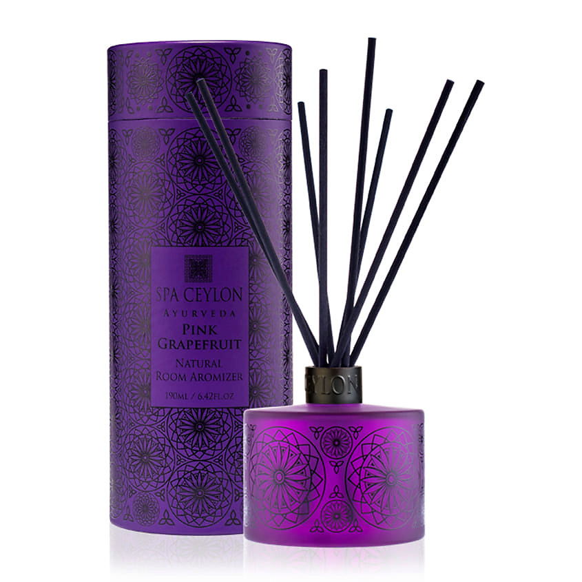 Изображение товара SPA CEYLON Ароматизатор помещений с ароматом "РОЗОВЫЙ ГРЕЙПФРУТ", 190 мл