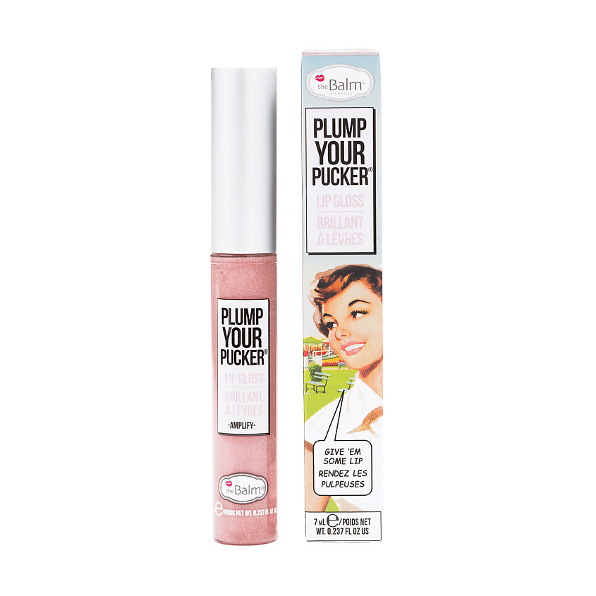 Изображение товара Блеск для губ Plump Your Pucker от TheBalm 7 мл с эффектом увеличения объема