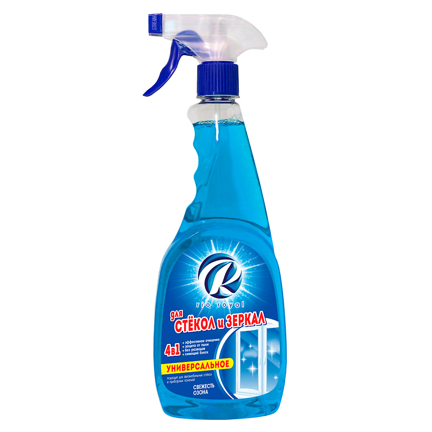 Изображение товара RIO ROYAL Жидкость для мытья стёкол Свежесть Озона, 750 мл