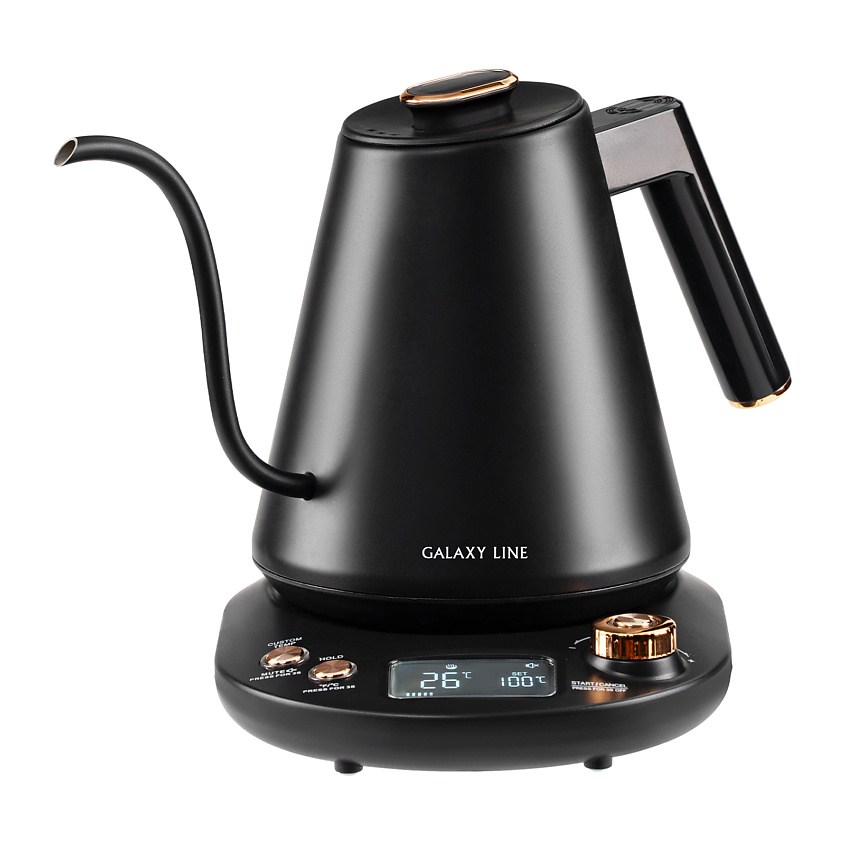 Изображение товара GALAXY LINE Чайники электрические металл, цвет: Черный, 1000 шт.