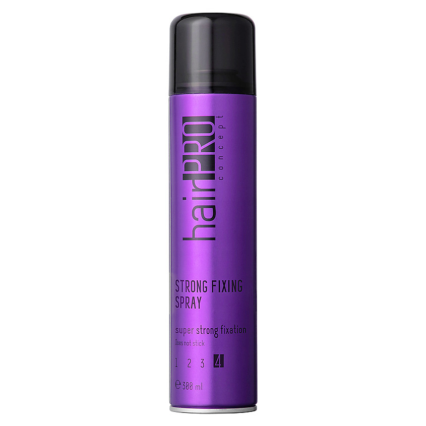 Изображение товара HAIR PRO CONCEPT Лак для волос Сильной фиксации Strong Fixing Spray, 300 мл