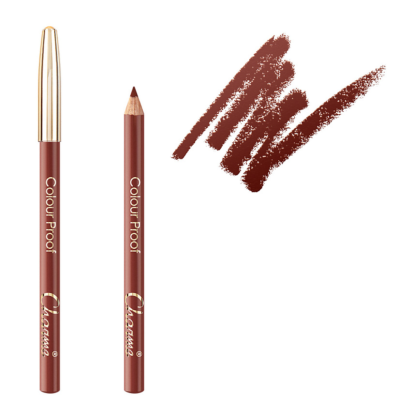 Изображение товара CHARME Карандаш для губ "Color Proof", Горячий шоколад 401