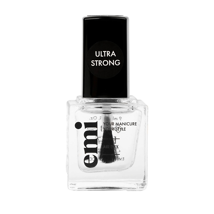 Изображение товара EMI Укрепляющий базовый лак для ногтей Ultra Strong Base Coat 9 мл прозрачный