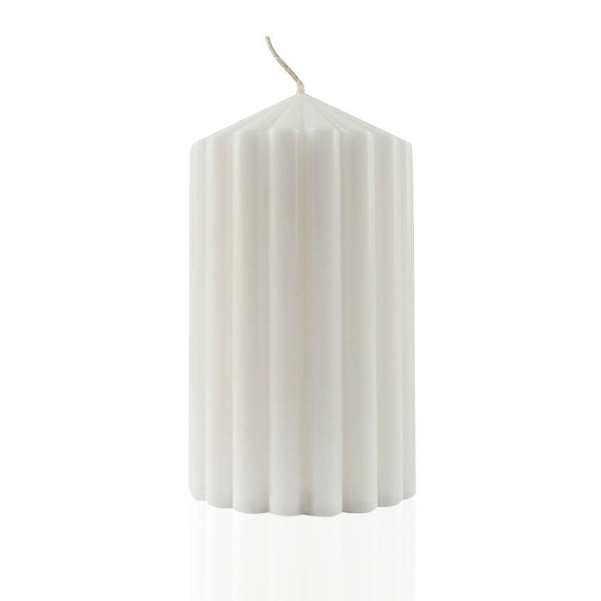 Изображение товара VENEW Свеча декоративная Amelia 125, цвет: Белый, 1 шт