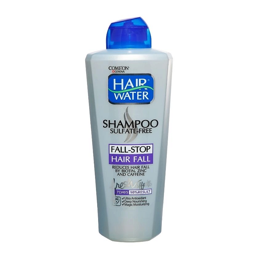 Изображение товара Бессульфатный женский шампунь против выпадения волос с биотином цинком и кофеином 400 мл