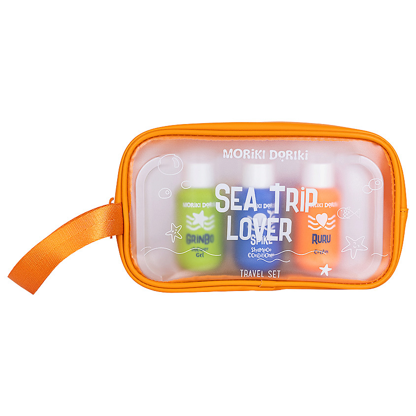 Изображение товара MORIKI DORIKI Набор для путешествий Sea Trip Lover, 3 x 65 мл + 20 шт.