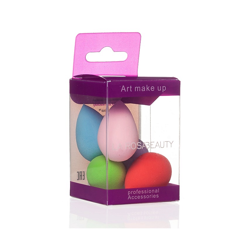 Изображение товара LA ROSA Спонж -яйцо-MINI для макияжа ( в упаковке 5 штук), 1 шт.