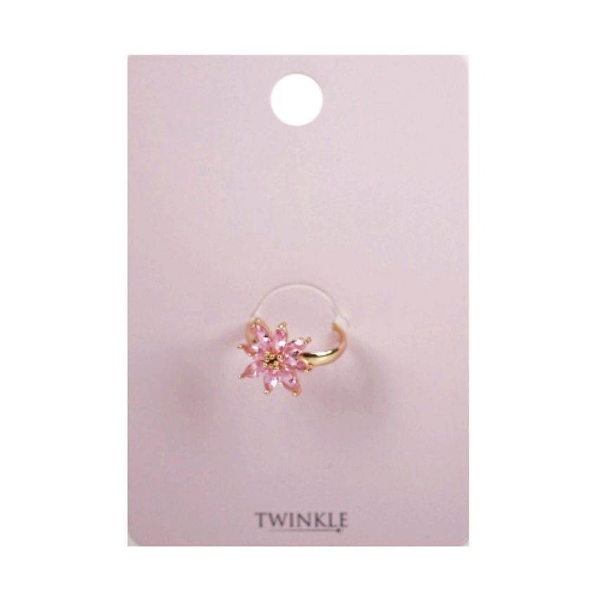 Изображение товара Кольцо Pink Flower от Twinkle женское бижутерийное украшение