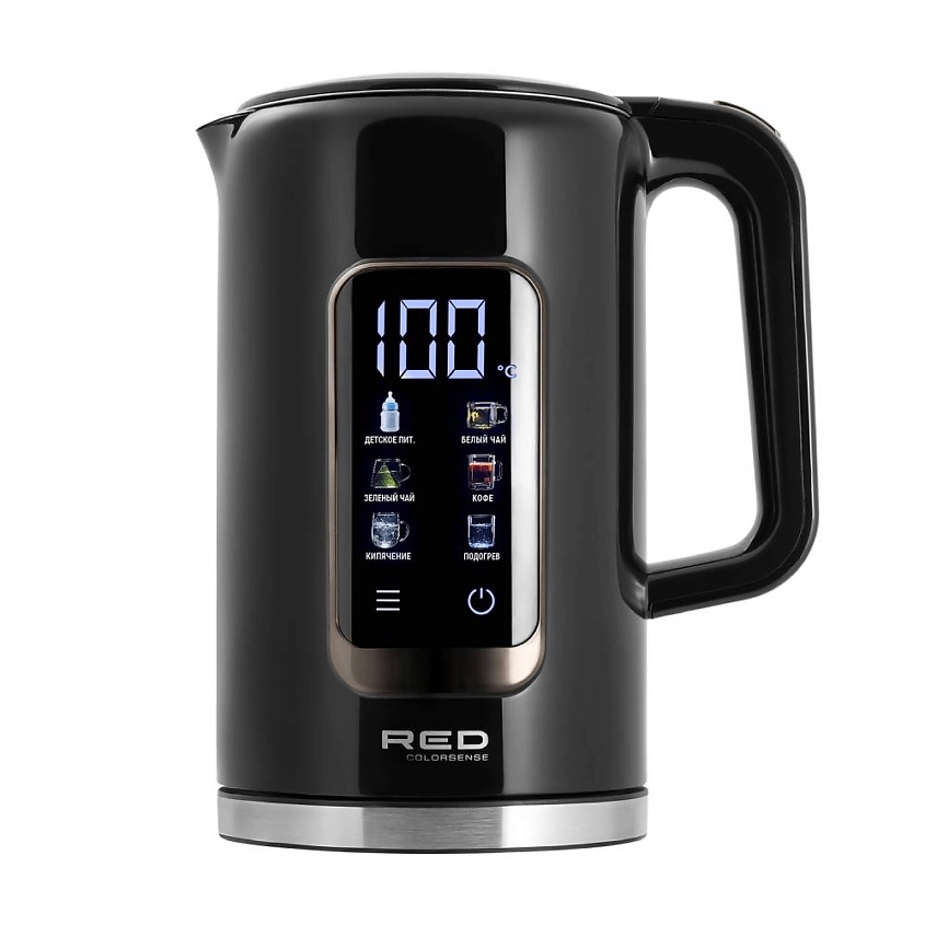 Изображение товара RED SOLUTION Чайник COLORSENSE AM120D, цвет: Черный, 1 шт