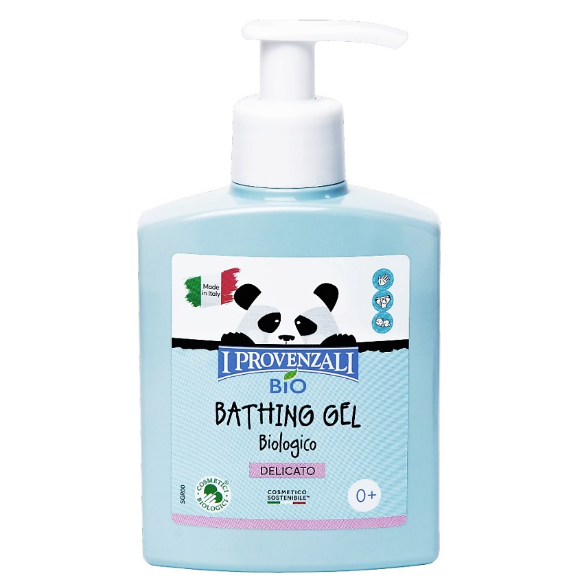 Изображение товара I PROVENZALI Гель для купания детский Деликатный для тела и волос, 200 мл