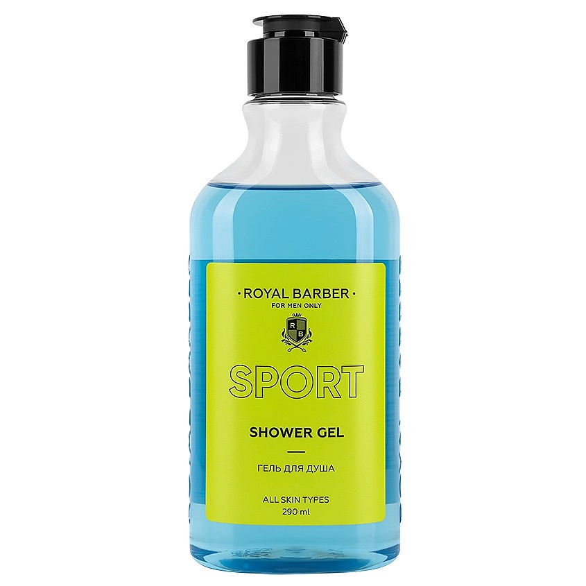 Изображение товара ROYAL BARBER Гель для душа Sport, 290 мл