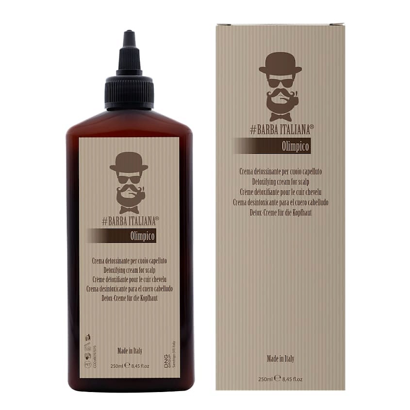 Изображение товара Крем-детокс для кожи головы Barba Italiana Олимпико 250 мл для мужчин ухода