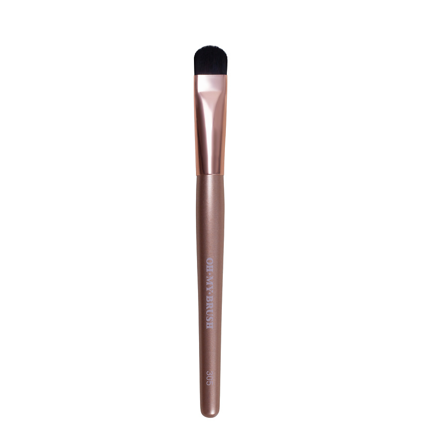Изображение товара OH MY BRUSH Кисть для бровей PERFECT BROW 305 ( для нанесения консилера), цвет: Розовый