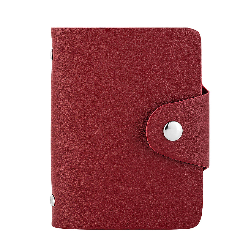 Изображение товара ЛЭТУАЛЬ Картхолдер для карт и визиток компактный красный унисекс