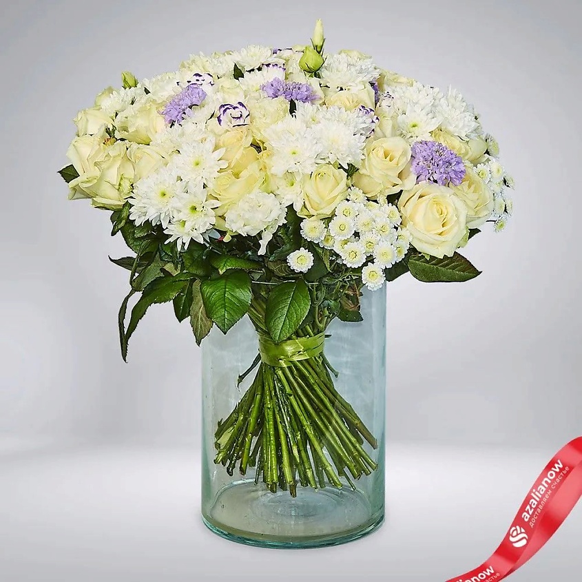 Изображение товара AZALIANOW ЦВЕТЫ. ПОДАРКИ. ДЕКОР Премиум букет «Летний сад», Букеты и композиции из живых цветов могут на несколько тонов отличаться от изображений. Часть цвета искажается в зависимости от настроек экрана.