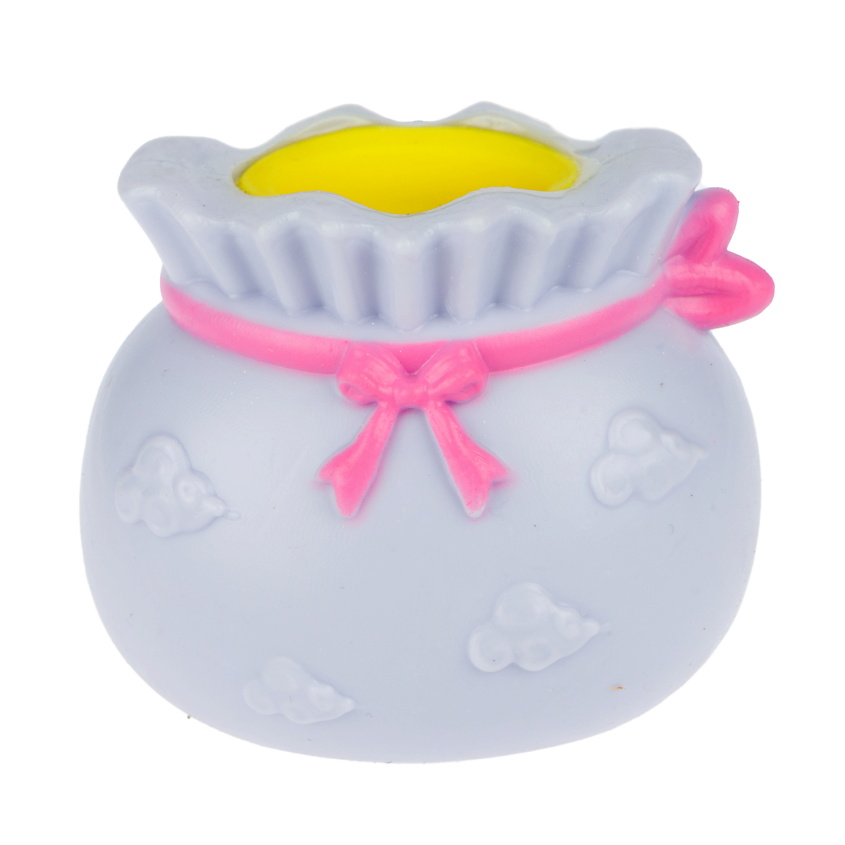 Изображение товара 1TOY Жмяка Выскочка Медвежонок, Сиреневый, 1 цвет