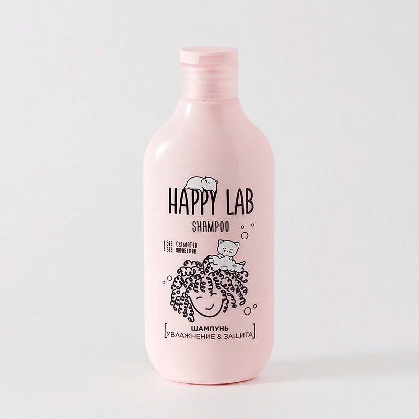 Изображение товара HAPPY LAB Шампунь увлажнение защита, 300 мл