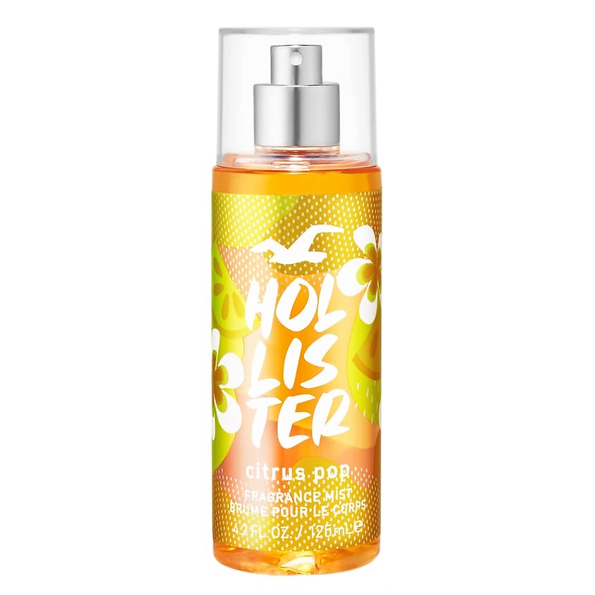 Изображение товара HOLLISTER Парфюмированный мист для тела Body Mist Citrus Chill, 125 мл
