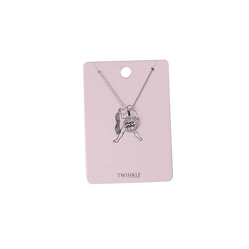 Изображение товара TWINKLE ZODIAC COLLECTION Подвеска с цепочкой "Водолей", 1 шт.