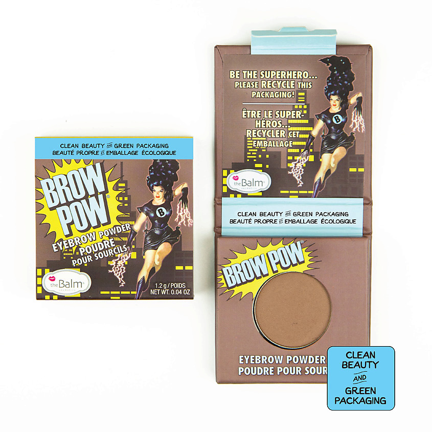 Изображение товара THEBALM Пудра-тени для бровей BrowPow, Blonde 1,2 г
