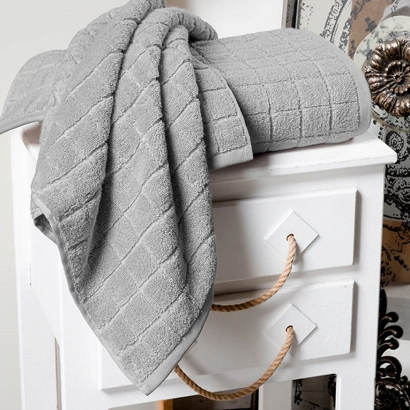 Изображение товара ARYA HOME COLLECTION Полотенце 50x90 Quatro, Серый