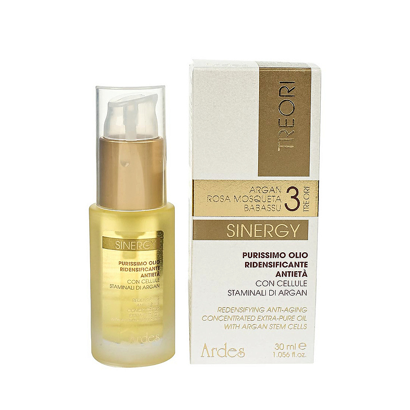 Изображение товара ARDES Масло "Sinergy" Уплотняющее антивозрастное для лица, шеи, декольте, 30 мл