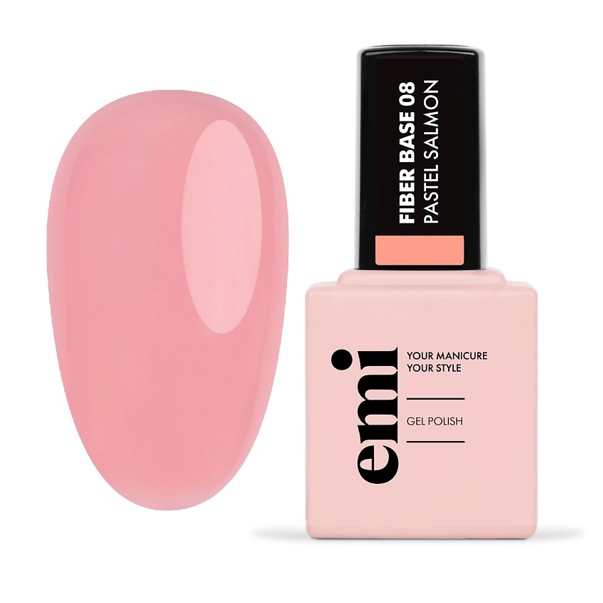 Изображение товара EMiLac Fiber Base Gel базовое покрытие для гель-лаков 15 мл армирующая основа