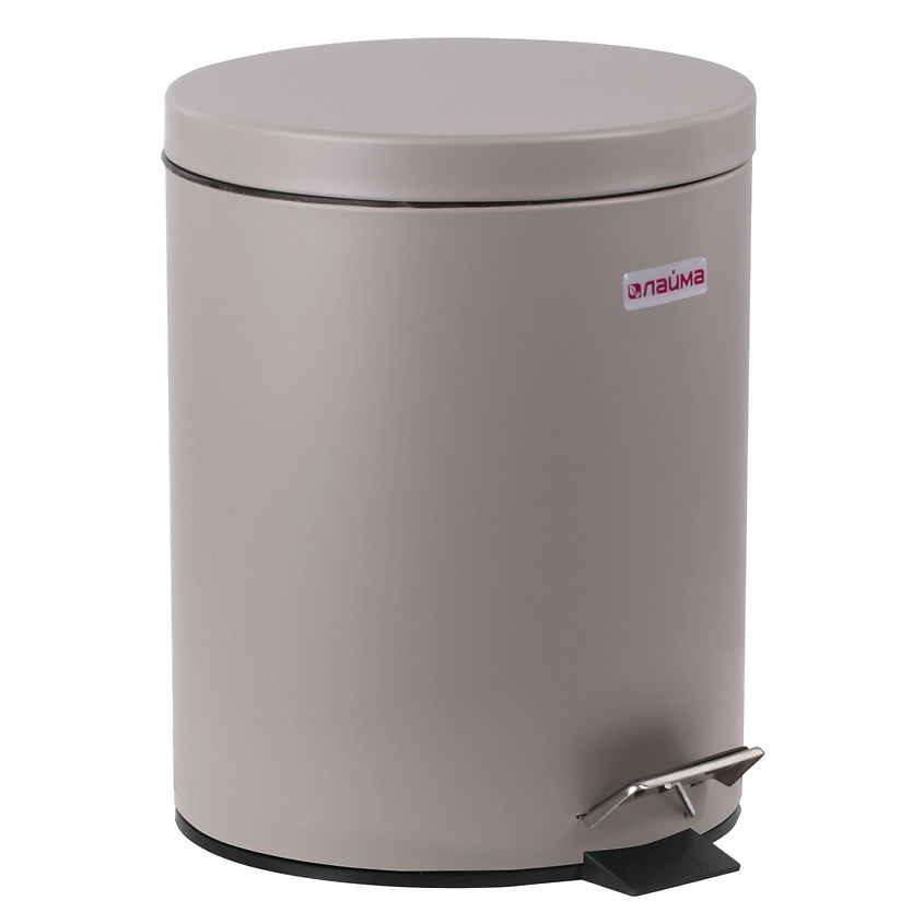 Изображение товара Ведро-контейнер для мусора ЛАЙМА Classic 12л с педалью металлическое