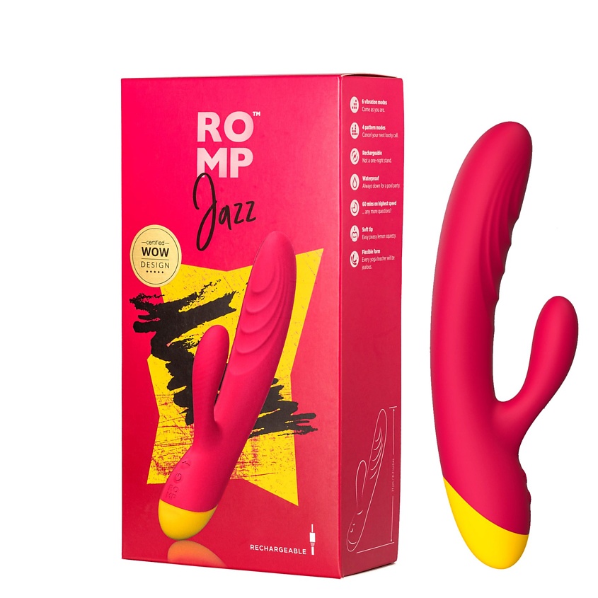 Изображение товара ROMP Вибратор Jazz, 1 шт
