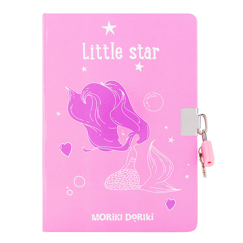 Изображение товара MORIKI DORIKI Блокнот с ключoм Little Star Secret Notebook, 1 шт.