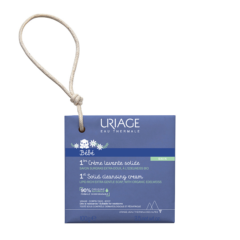 Изображение товара URIAGE Первое очищающее крем-мыло для лица и тела, 100 г