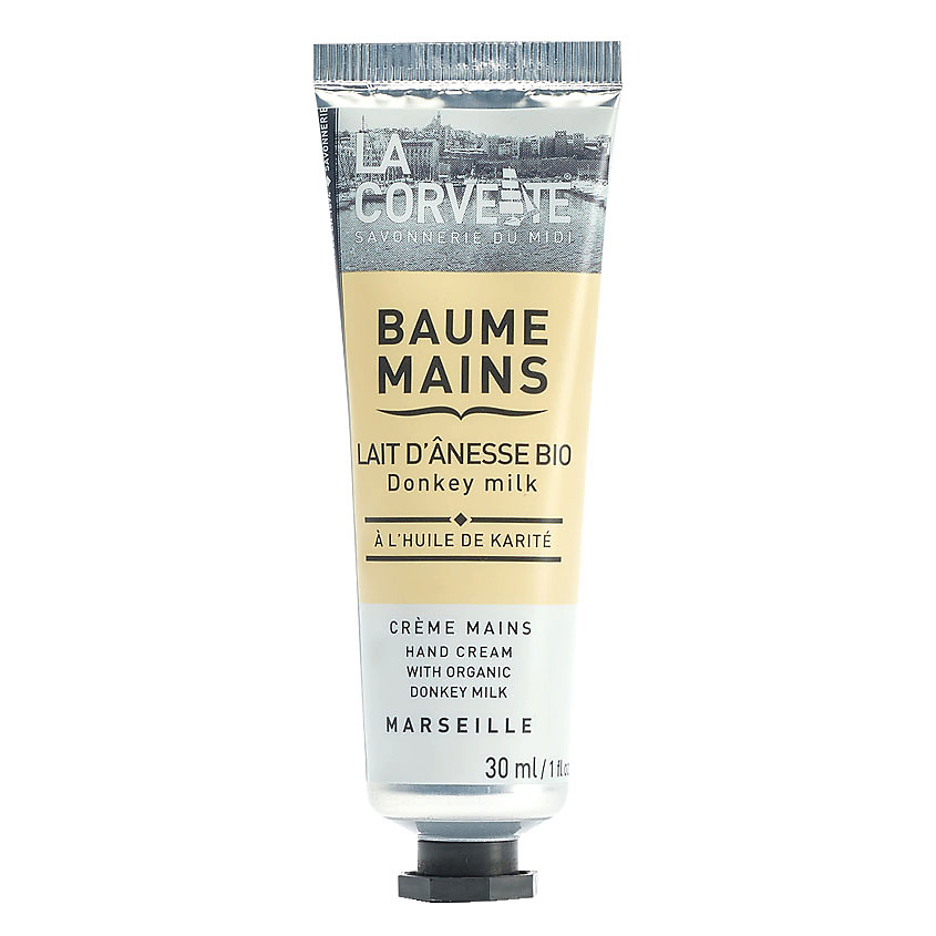 Изображение товара Крем для рук Молоко ослицы BIO LA CORVETTE 30 мл натуральный уход восстановление