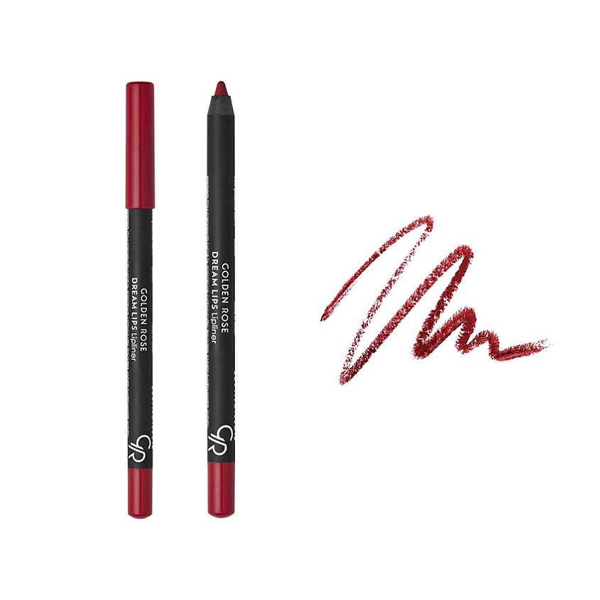 Изображение товара Карандаш для губ GOLDEN ROSE DREAM LIPS №513 Кремовая стойкая текстура