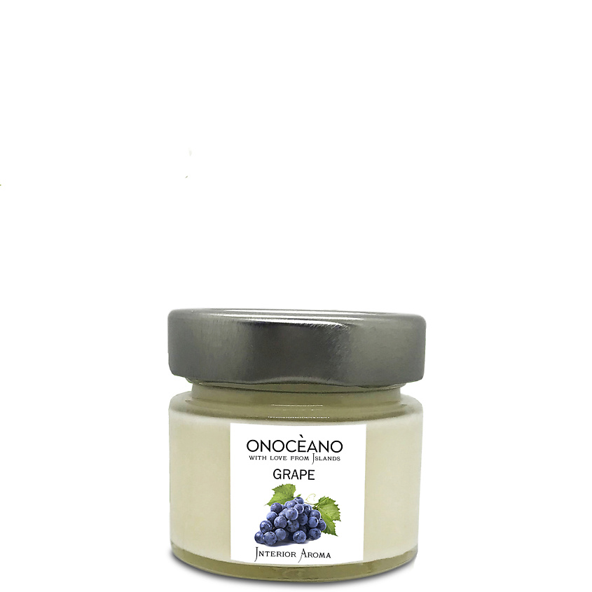 Изображение товара ONOCEANO Свеча ароматическая Виноград 100 мл