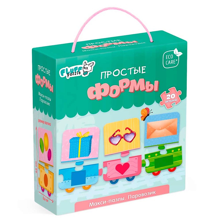 Изображение товара ГЕОДОМ Макси-пазлы Простые формы для развития детей от 3 лет