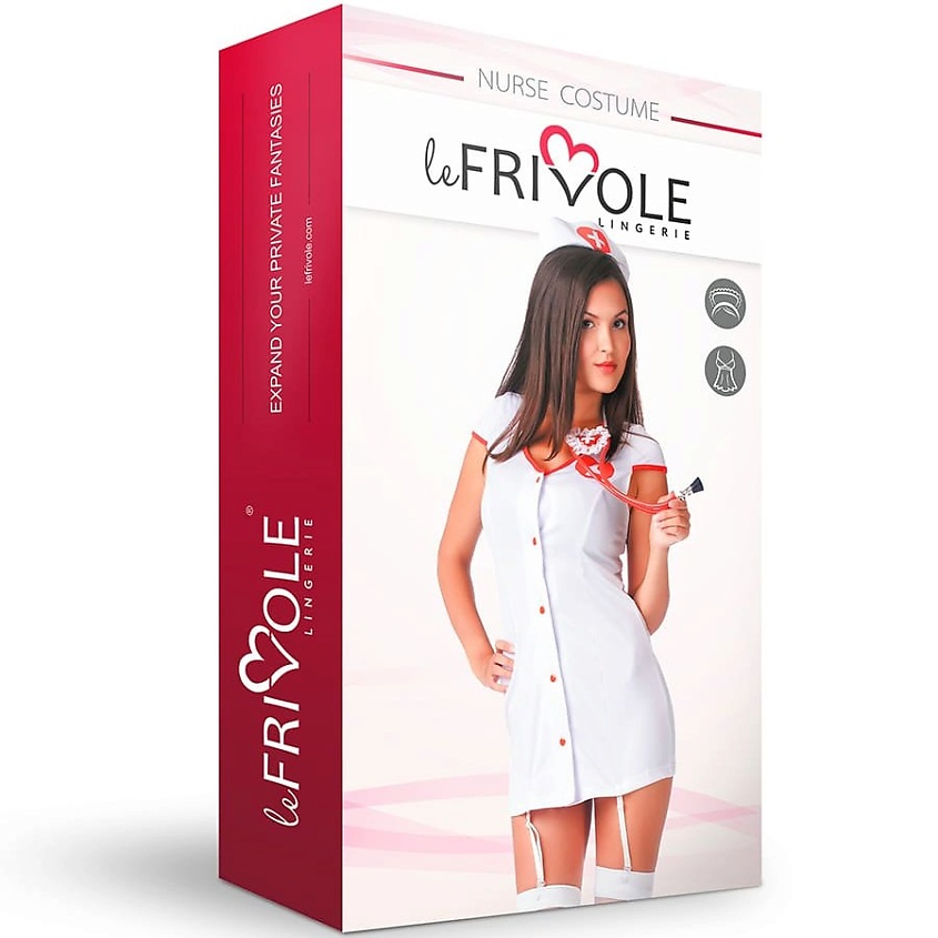 Изображение товара LE FRIVOLE Костюм Доктор любовь, цвет: Белый, размер: 44