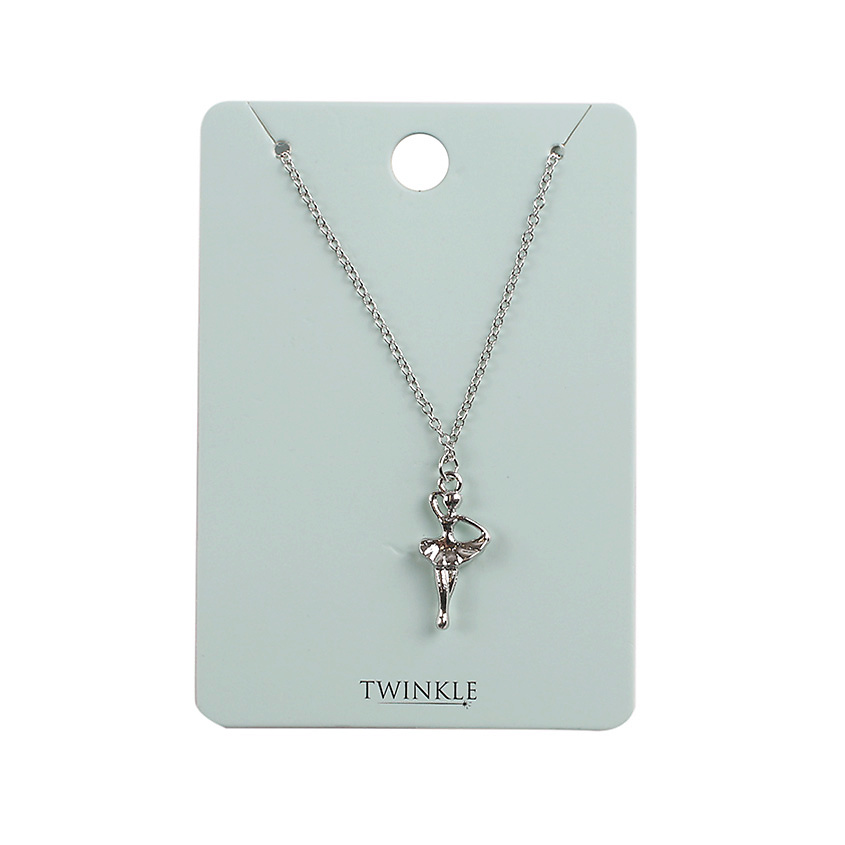 Изображение товара TWINKLE Подвеска с цепочкой Silver Ballet, 1 шт.