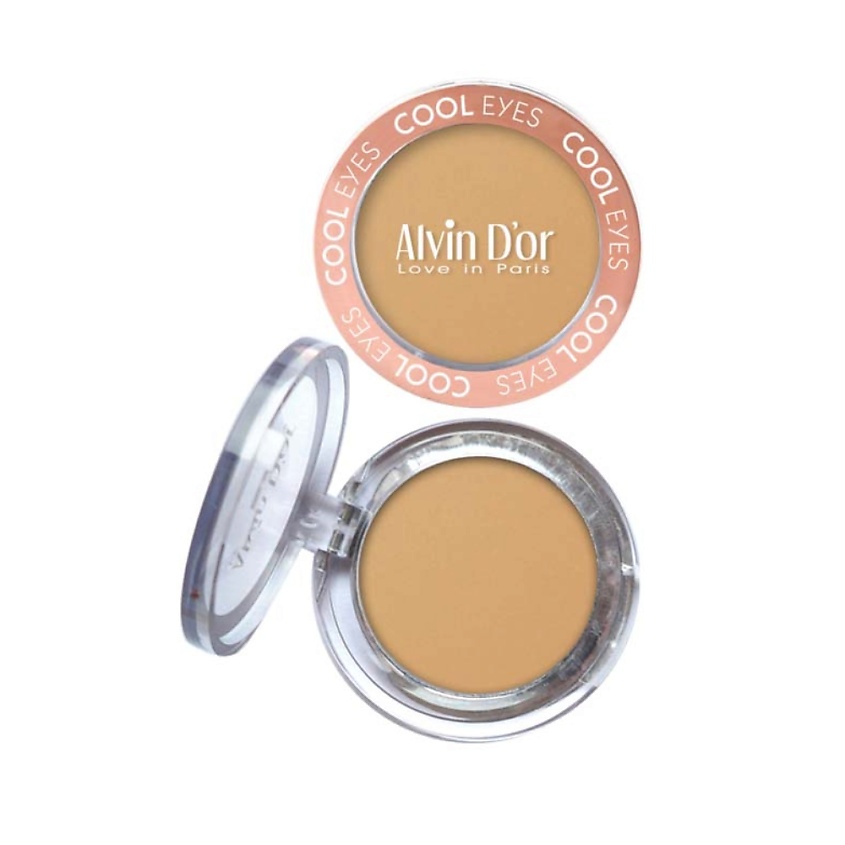 Изображение товара ALVIN D'OR COOL EYES Тени для век 04 Тоффи нежная текстура легко тушуются