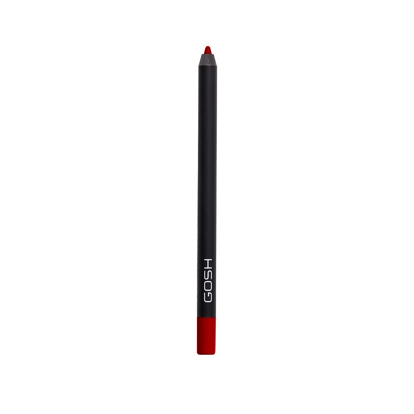 Изображение товара GOSH Карандаш для губ водостойкий Velvet Touch Lipliner Waterproof, 016 The Red, 1,2 г