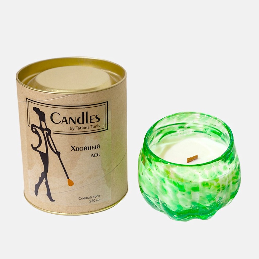 Изображение товара TATIANA TUNIS Ароматическая свеча Хвойный лес, 250 мл