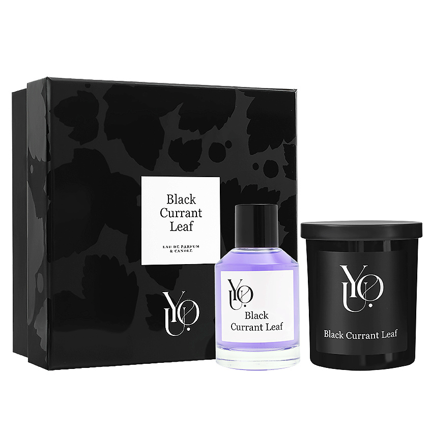 Изображение товара Набор парфюмерии YOU Black Currant Leaf 100 мл и свеча 180 г