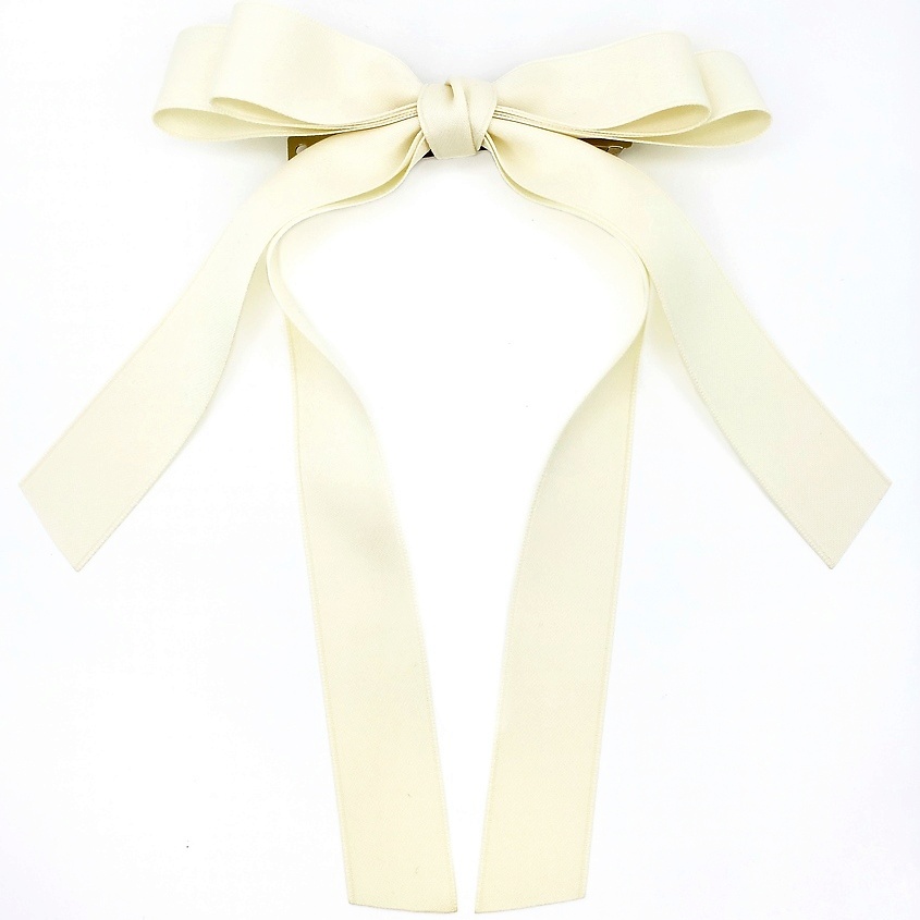 Изображение товара BOWBOOM Атласный бант для волос, цвет: Желтый, 1 цвет