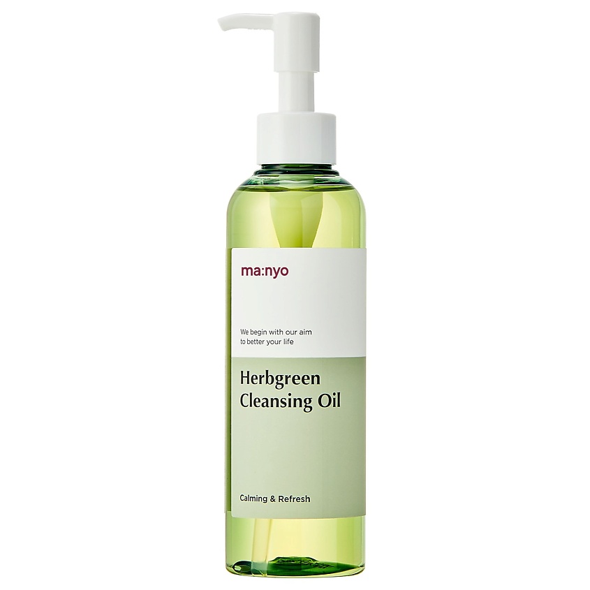 Изображение товара MA:NYO Гидрофильное масло для глубокого очищения кожи Herb Green Cleansing Oil, 200 мл